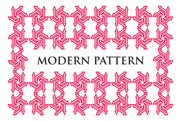 Creative modern pattern design