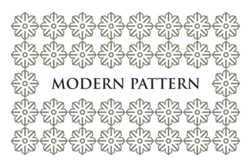 Foto op Canvas Modern seamless pattern colorfull © VeldAgency