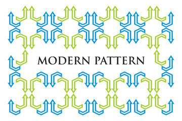 Fototapeta na wymiar Seamless modern pattern colorfull