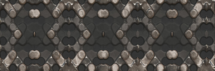 Metal erosion- abstract background. Clipart image overlays