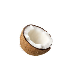 coconut on white