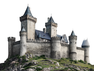castle on transparent background