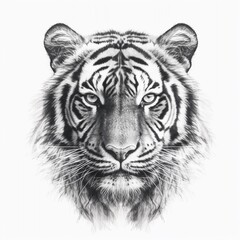 Jungle Chronicles: A Gallery of Captivating Tiger Sketches
