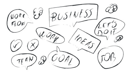 Collection of speech bubbles vector