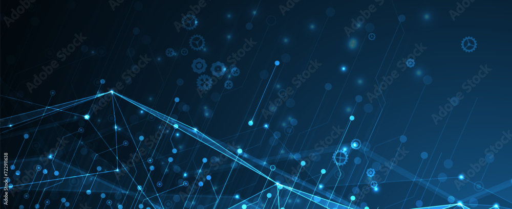 Poster abstract data background. futuristic technology style. elegant digital background for business cyber
