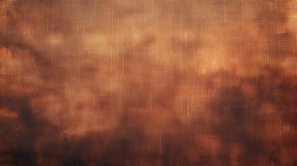 Fototapeta premium khaki brown, beige brown, copper brown, brown fabric, brown cloth, abstract vintage background for design. Fabric cloth canvas texture. Color gradient, ombre. Rough, grain. Matte, shimmer 