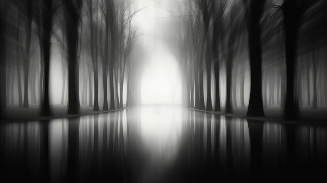 Black and white , icm, 