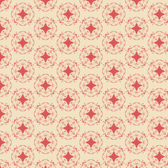 vintage floral seamless pattern