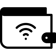 Digital wallet icon
