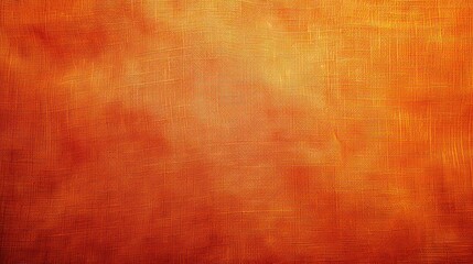 Fototapeta premium apricot orange, orange fabric, orange cloth abstract vintage background for design. Fabric cloth canvas texture. Color gradient, ombre. Rough, grain. Matte, shimmer 