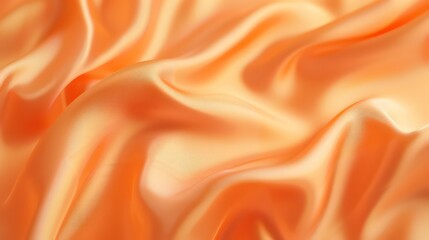 Obraz premium apricot orange, orange fabric, orange cloth abstract vintage background for design. Fabric cloth canvas texture. Color gradient, ombre. Rough, grain. Matte, shimmer 