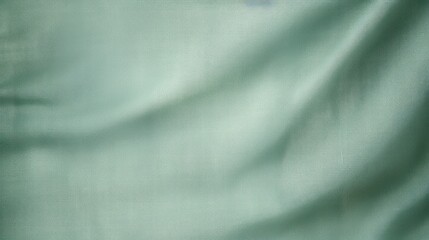 Obraz premium sage green fabric, green fabric, green cloth, abstract vintage background for design. Fabric cloth canvas texture. Color gradient, ombre. Rough, grain. Matte, shimmer