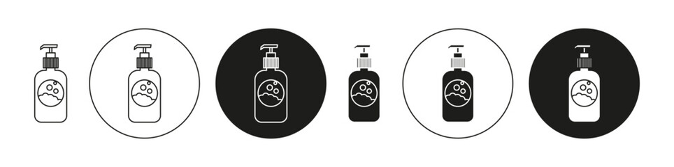 Body Soap simple vector symbol icon. Body Soap set in a editable stroke.