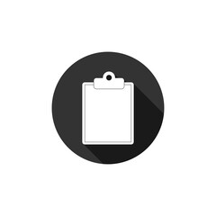 Checklist icon isolated on transparent background