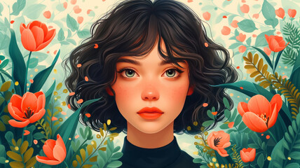 Empowering Blooms: Art of International Women's Day