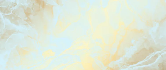 Fototapeten Premium cover design with gold splashes on blue background. Luxury background cover design, invitation, poster, flyer, wedding card, luxe invite, business banner, prestigious voucher. © Maribor