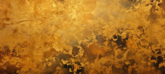 Old gold vintage shabby retro patchwork arabesque moroccan motif tiles stone concrete cement wall wallpaper texture background banner