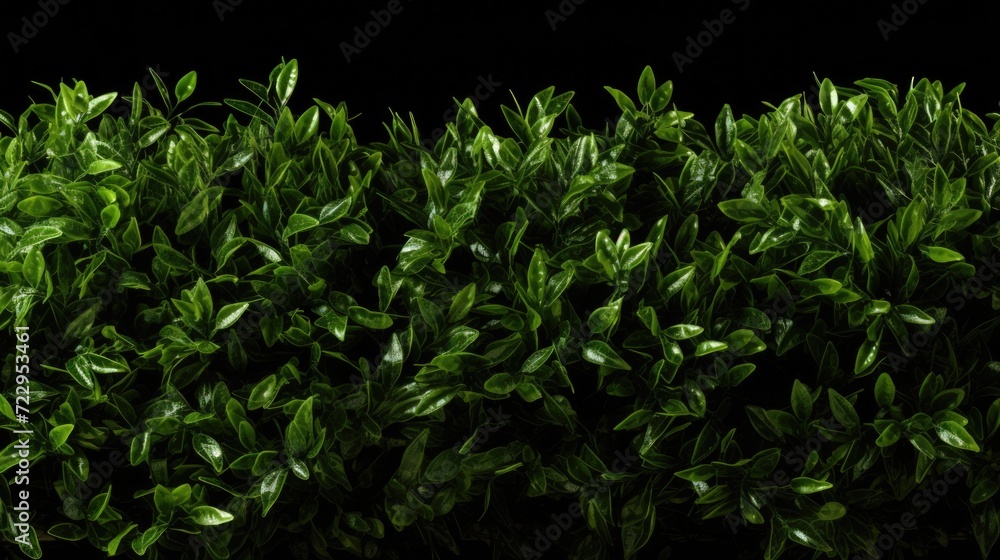 Poster a close up view of a bunch of green plants. this image can be used to showcase the beauty of nature 