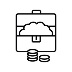 treaser icon with white background vector stock illustration