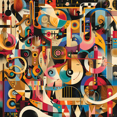 Jazz Album Cover: A visually striking and priceless art pattern
