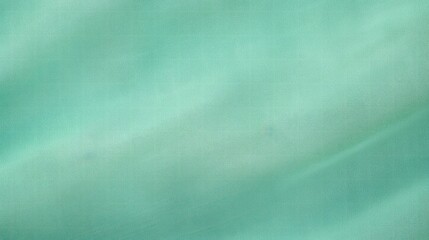 Obraz premium mint green, sage green, green fabric, green cloth abstract vintage background for design. Fabric cloth canvas texture. Color gradient, ombre. Rough, grain. Matte, shimmer 