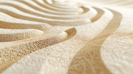 Fototapeta na wymiar 枯山水の砂の拡大イメージ背景