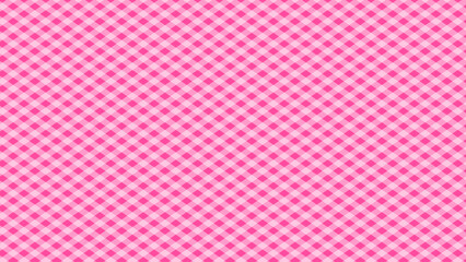 Pink and white diagonal plaid background