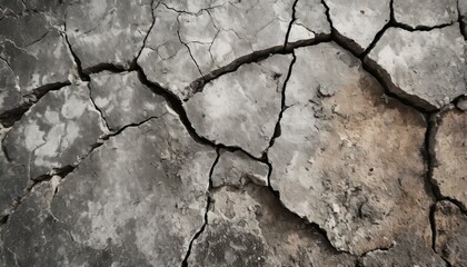 ひび割れた壁のテクスチャ