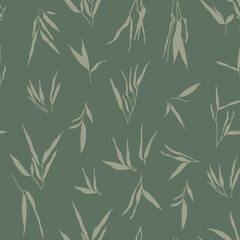 seamless background with bamboo