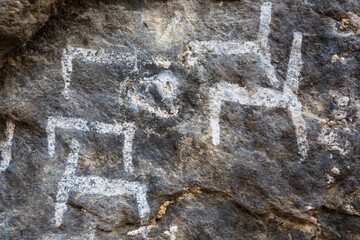 Petroglyph in Peru