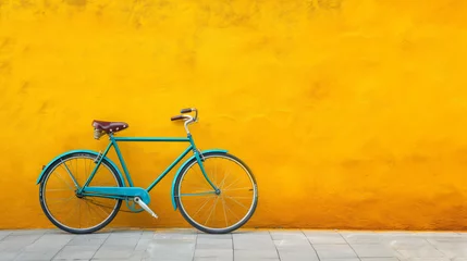 Fotobehang Retro bicycle © Cedar