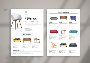 Product Catalog Flyer - obrazy, fototapety, plakaty
