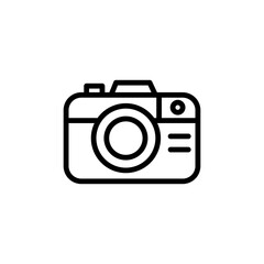 Icon pocket digital camera. Camera icon design for personal commercial use