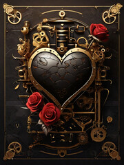 Valentine's Day in steampunk style.