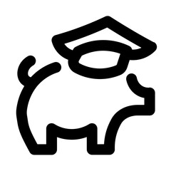 Savings Line Icon