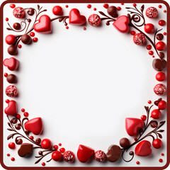 heart, frame, love, valentine