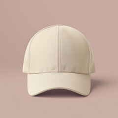 Baseball cap mockup isolated on background, space for your logo