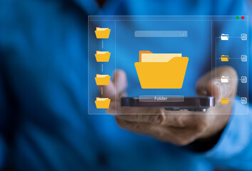 Human use phone with online cloud document file management, information, system, DMS, online...