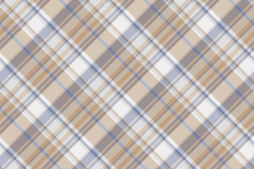 New year fabric tartan textile, native texture pattern plaid. Thanksgiving seamless vector background check in pastel and vintage gray colors.