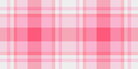 Vector plaid textile of tartan seamless texture with a background check pattern fabric.