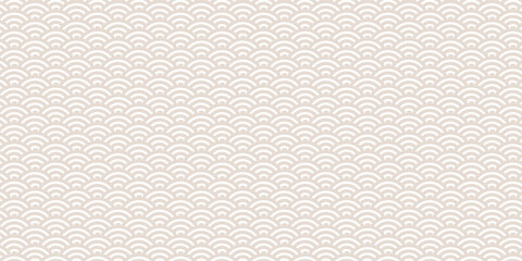 日本の和柄の青海波