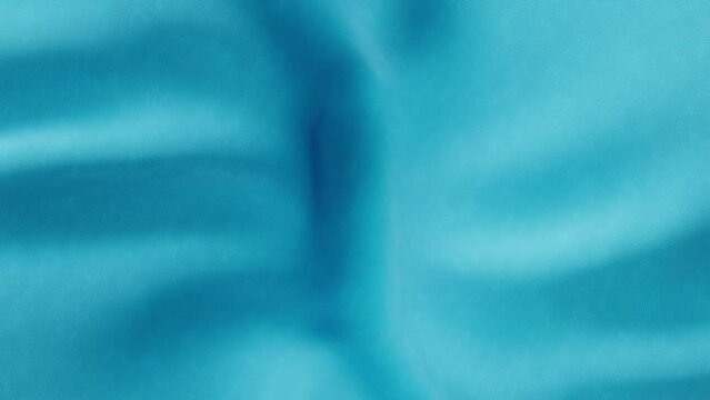 Ghost cosmetics bottle fall on cloth and crumples fabric. Purity concept. 3d render animation