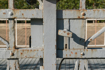 lock an ancient wrought iron gate. door security priority. On the other hand, European locking cylinders are increasingly sophisticated to improve security