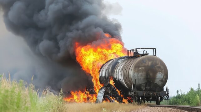 Train disaster, toxic oil leak, nature's wounds run deep.