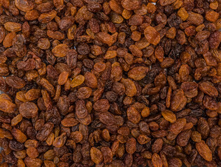 raisins in full screen. Background image of raisins in full frame