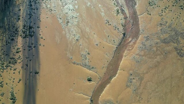 Over Mud Flats Stream