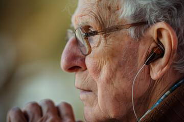 appareil auditif pour personne âgée malentendante