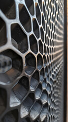 Metal mesh pattern