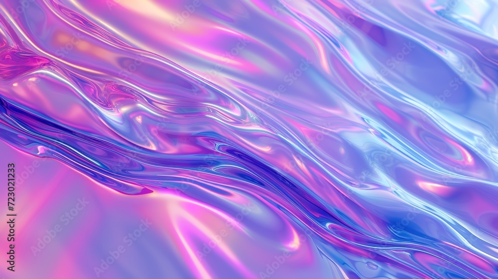 Poster abstract background with wave-like patterns.