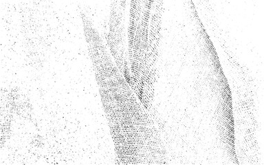 Grunge texture overlay with rough and fine grains isolated on white background. Subtle halftone grunge urban texture vector. Distressed overlay texture. Vector illustration.